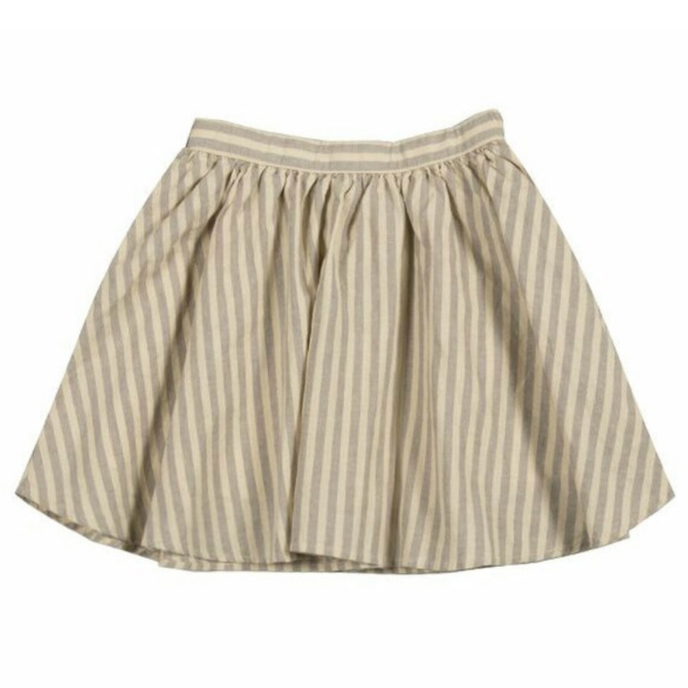Rylee & Cru striped skirt